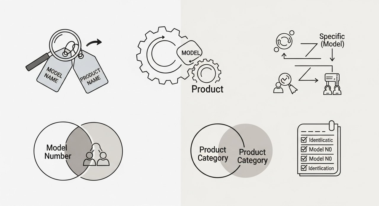 구매 전 필독! 모델명과 제품명 차이, 핵심 5가지 총정리